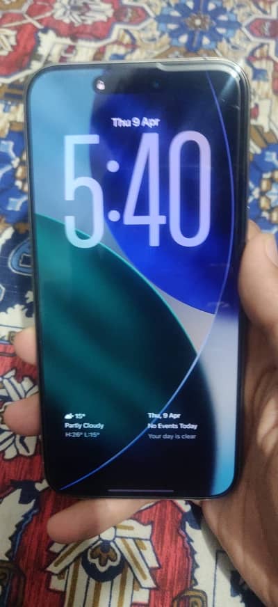 15 Pro Max 256GB PTA approved | Natural Titanium