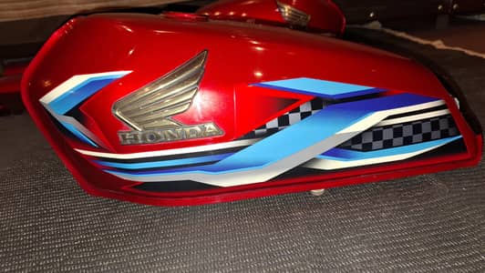 Honda CG 125 Tanki Original – Outer Clean, Inside Rust, Demand 7500