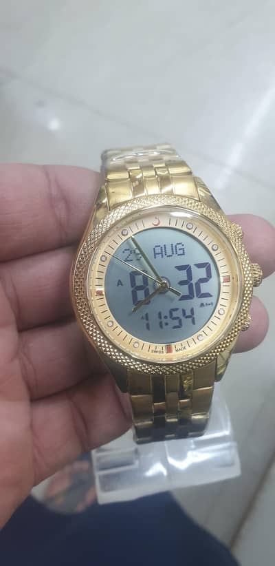 original 100% Azan and Qibla watch Al Fazal watch
