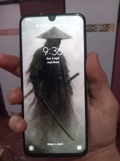 Sumsung A70 6/128. . . 10/10 Condition with Box No Charger