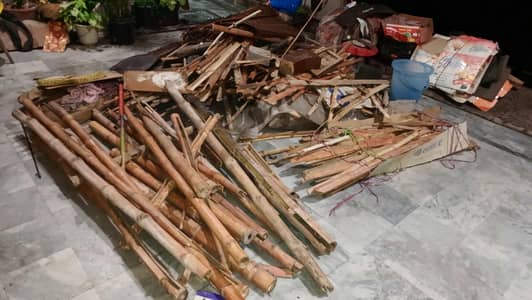 Bamboo Poles aur Split Bamboo ka Lot – Sasta Rate