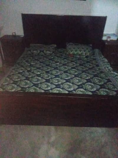 Used double bed