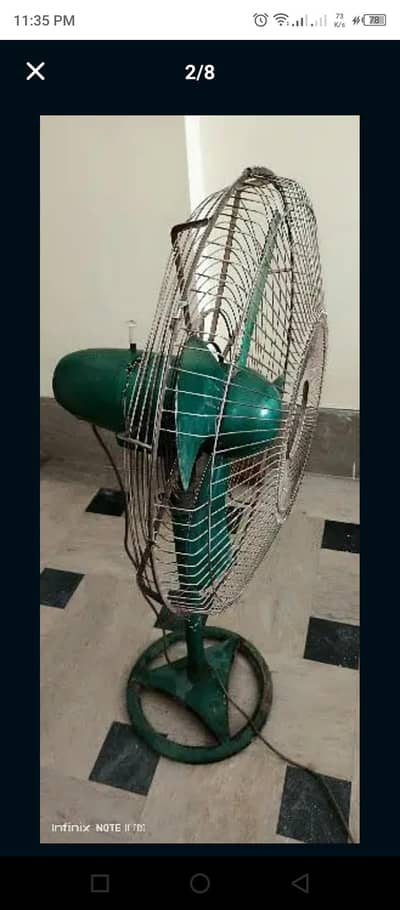 National S Mohd Din pedestal fan