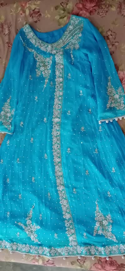 3 Piece Embroidered  Suit – Party Wear”