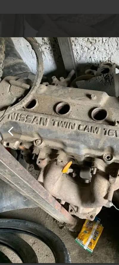 Nissan Sunny GA-15 twin cam 16 valve engine available for sale. parts