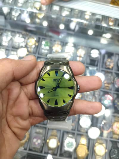 Diesel Watch DZ 2215 Army Green Men's Watch