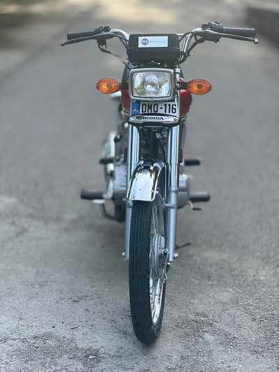 Honda cg 125 self start