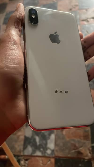 Iphone X 64gb non pta white color only Whatsapp 03440783260