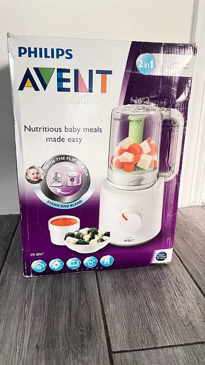 Philips Avent Steamer & Blender +  Steriliser for Baby Bottles