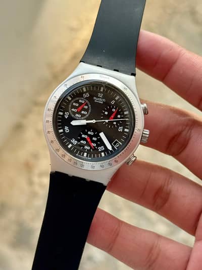 Original Swatch Irony Chronograph Swiss Watch – Excellent Condition