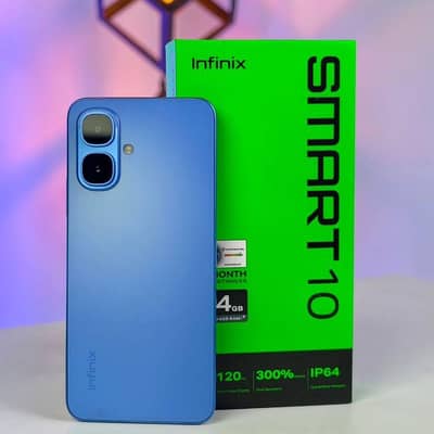 Infinix smart 10 all okay and new 10 by 10