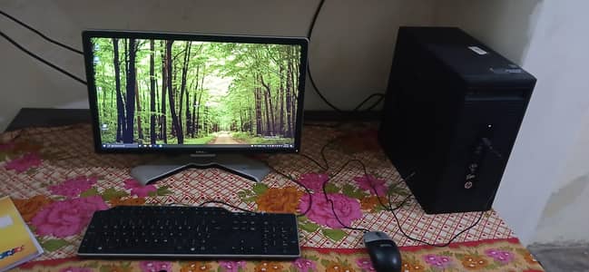 HP Core i5 6th Gen PC – 16GB RAM, 128GB SSD + 500GB HDD+Monitor