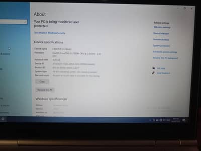 HP laptop core i5 2th generation 4gb ram 320gb Hard