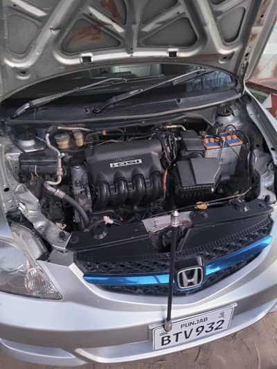 Honda City 2006 model silver colour Punjab register engine ok