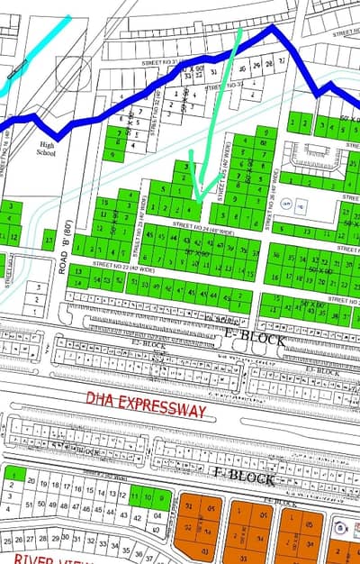 DHA Phase 6 Prime Adress Corner Extra Land Plot For Sale