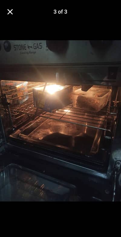 gas baking oven