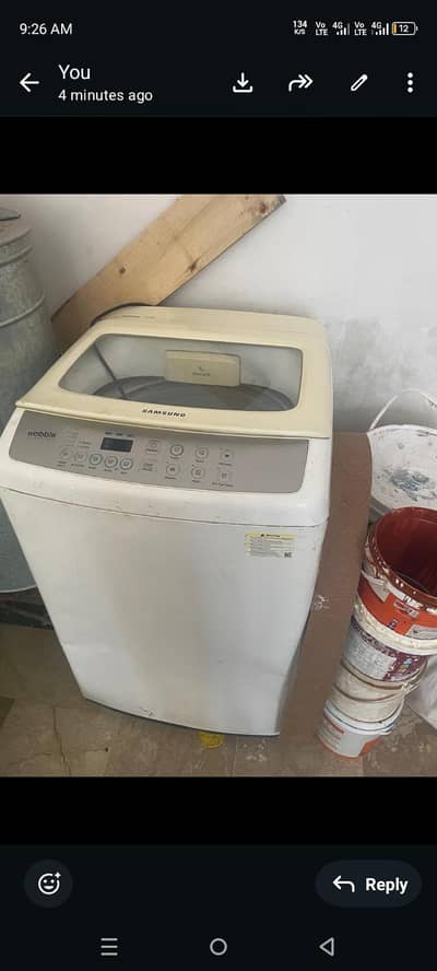 automatic washing machine imported