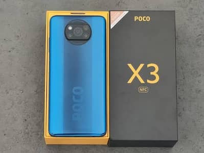 Poco x3 NFC 10/10 condition good 8/128 gaming mobile