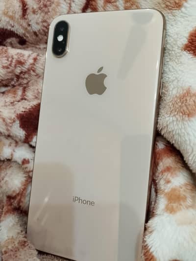 Apple xs Max golden color PTA Approved 64 gb