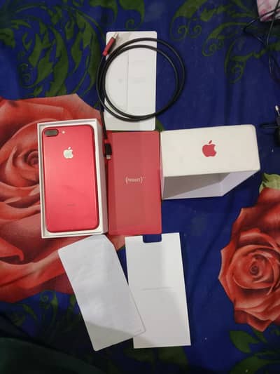 iphone 7 plus Official PTA Approved 256GB comlete Box 0328-6498423