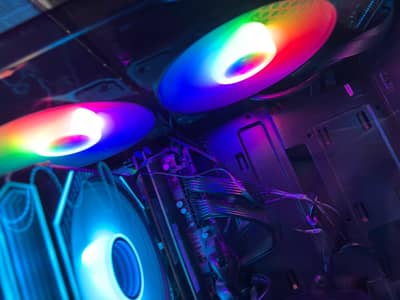 E-Dragon Syrax Gaming Case | 6x RGB Fans | Tempered Glass | Mesh Front