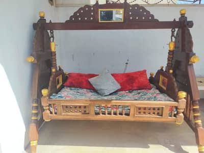 wooden swing large size (urgent sale)