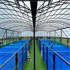 Outdoor padel court-Padel flooring-sports flooring-Artificial grass