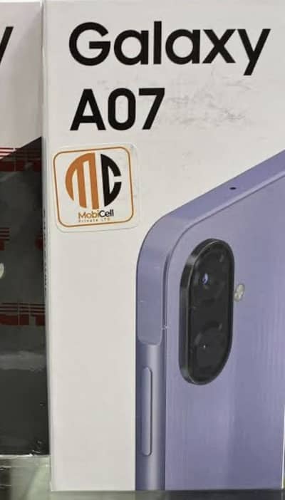 Samsung A07 4g official approved full warranty 4/64