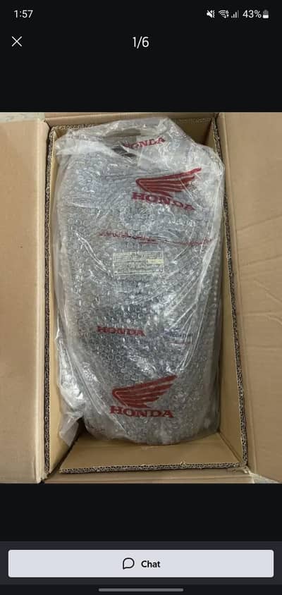 Tanki set black colour original honda 2025 model 10/9.5