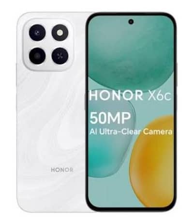 Honor x6c 6 128gb white color