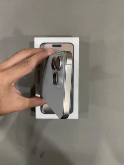 iphone 15 pro max PTA approve 512 gb HK varient display message