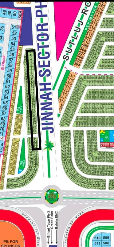 10 Marla Plot For Sale On Main Boulevard LDA CITY