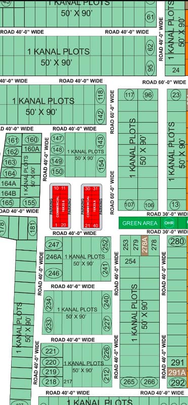 1 Kanal Plot For Sale In Olympian Society