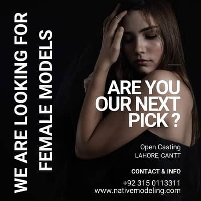 Need Fresh Female M0dels For Abr0ad Brand Sh0ots