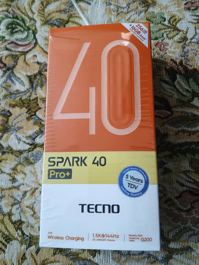 TECNO Spark 40 Pro+ (16GB RAM / 256GB)  | 144Hz AMOLED | Gaming Beast