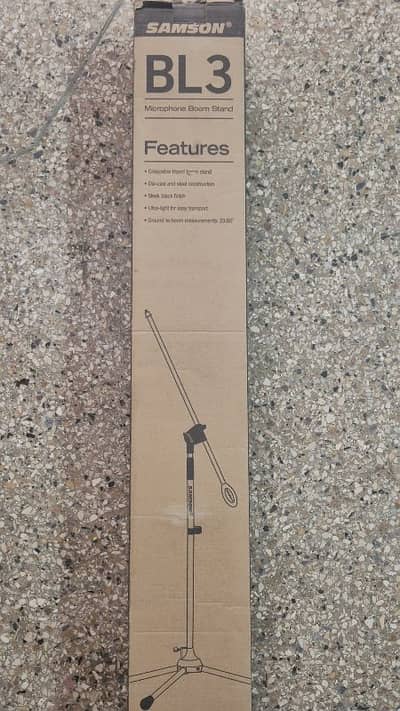 Microphone Stand Samson BL3 with box (price final hain)