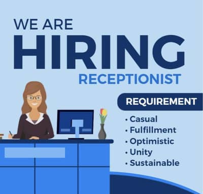 Female agent required for sales