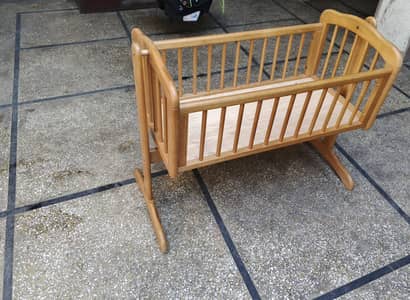 baby cot / baby swing/ wooden baby cot