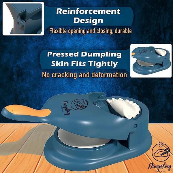Samosa Pastry Dough Maker Dumpling Maker Dumpling Mold Dumpling Press Machine Dumpling Maker Mould Kitchen Hand Dumpling Making Tools Ravioli Mould Wrapper Baking Pastry Manual Press Maker