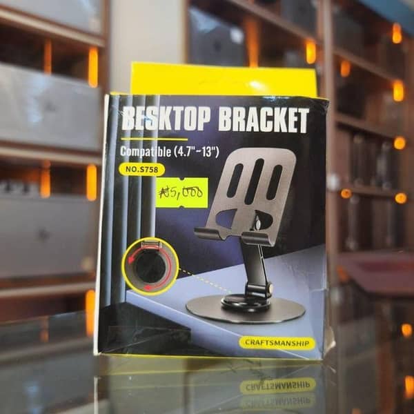 Metal Phone Stand Rotatable Tablet