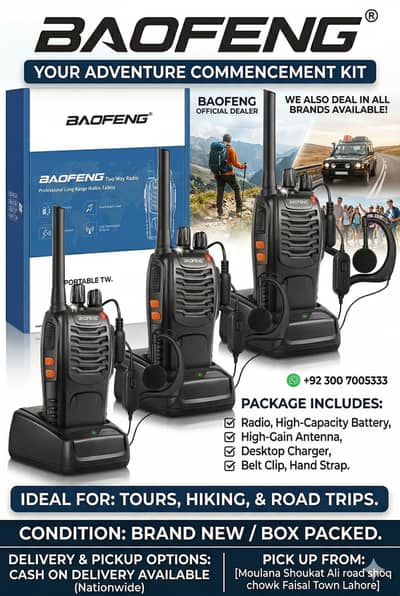 Motorola walkie talkie/kenwood/icom/HYT/wireless set/Hiking item