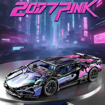 Cyberpunk 911 Lambo star Gini sports Car Remote Control Toy