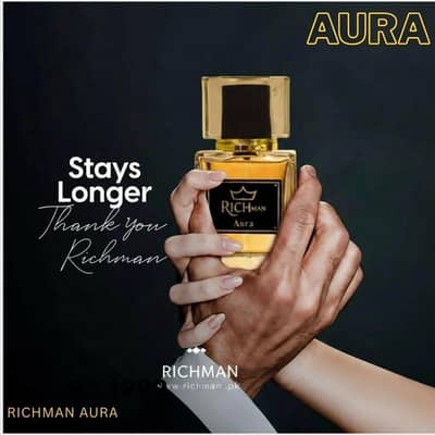 Richman Aura perpume for Men 2ml Long Lasting Bold spicy scent