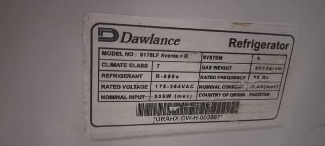 Almost new fridge but used in caring manners.