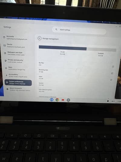 lenovo chrome book touch nd type total k no faulr geniun orignal