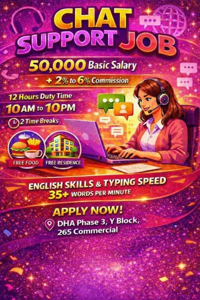 Amazing Job Opportunity (Freashers and Experienced both are Welcomed)