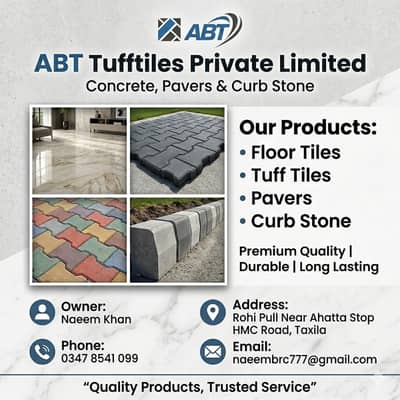 Floor tiles | Curb Stones | Tuff tile | Floor tiles | tuff | Pavers
