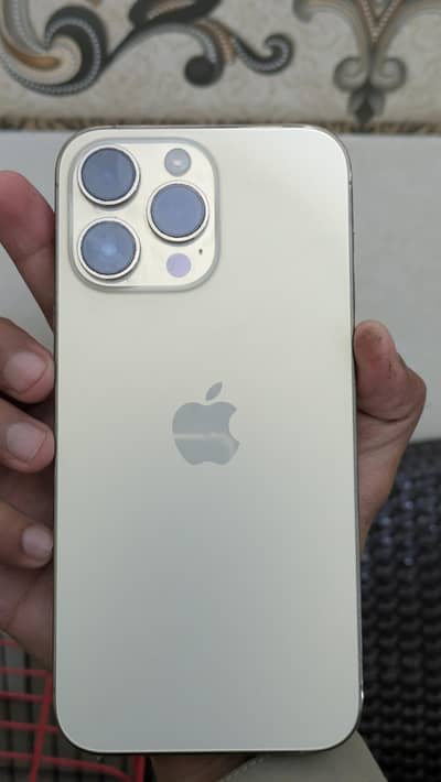 I phone 14 promax (golden) 87% btry health