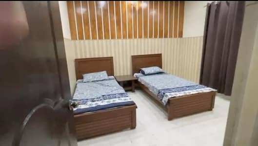 Fully Furnished 2 Bed Ground Floor Flat For Rent In Awami Villas 3, Bahria Town Phase 8 Rawalpindi
