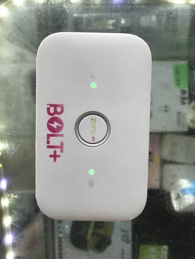 Zong wifi Bolt+ new only 3Month use